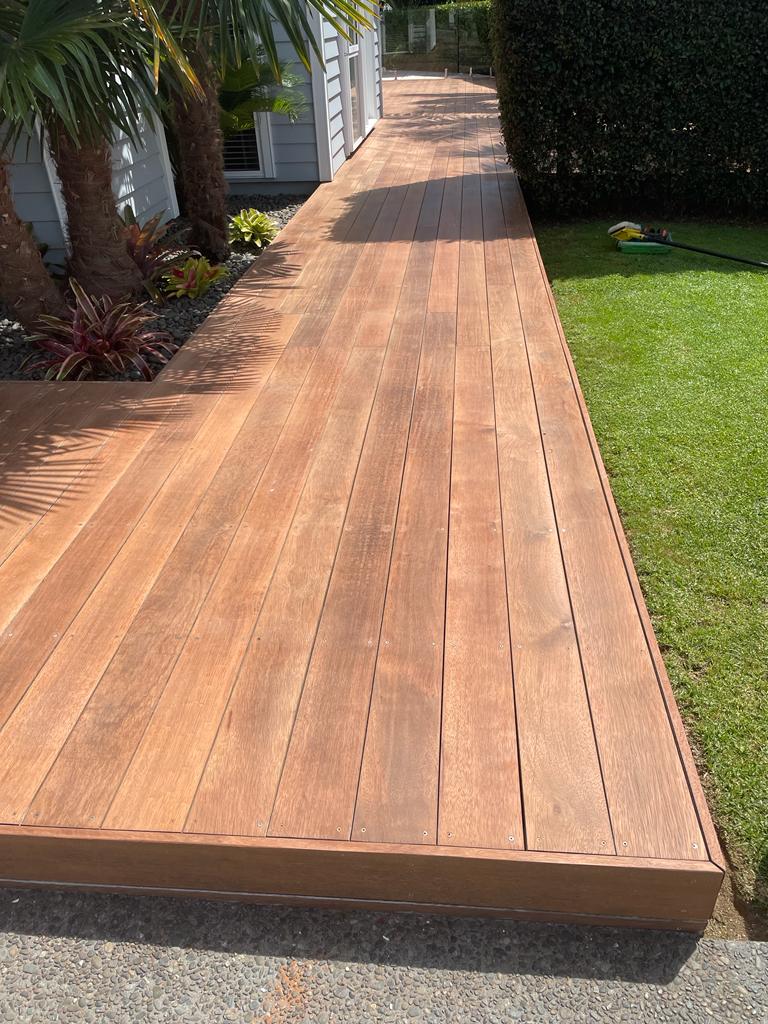 Timber Deck Sanding Restoration Bay of Plenty